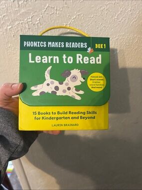 Learn to Read Box 1 - Green and Yellow Early Reading Set